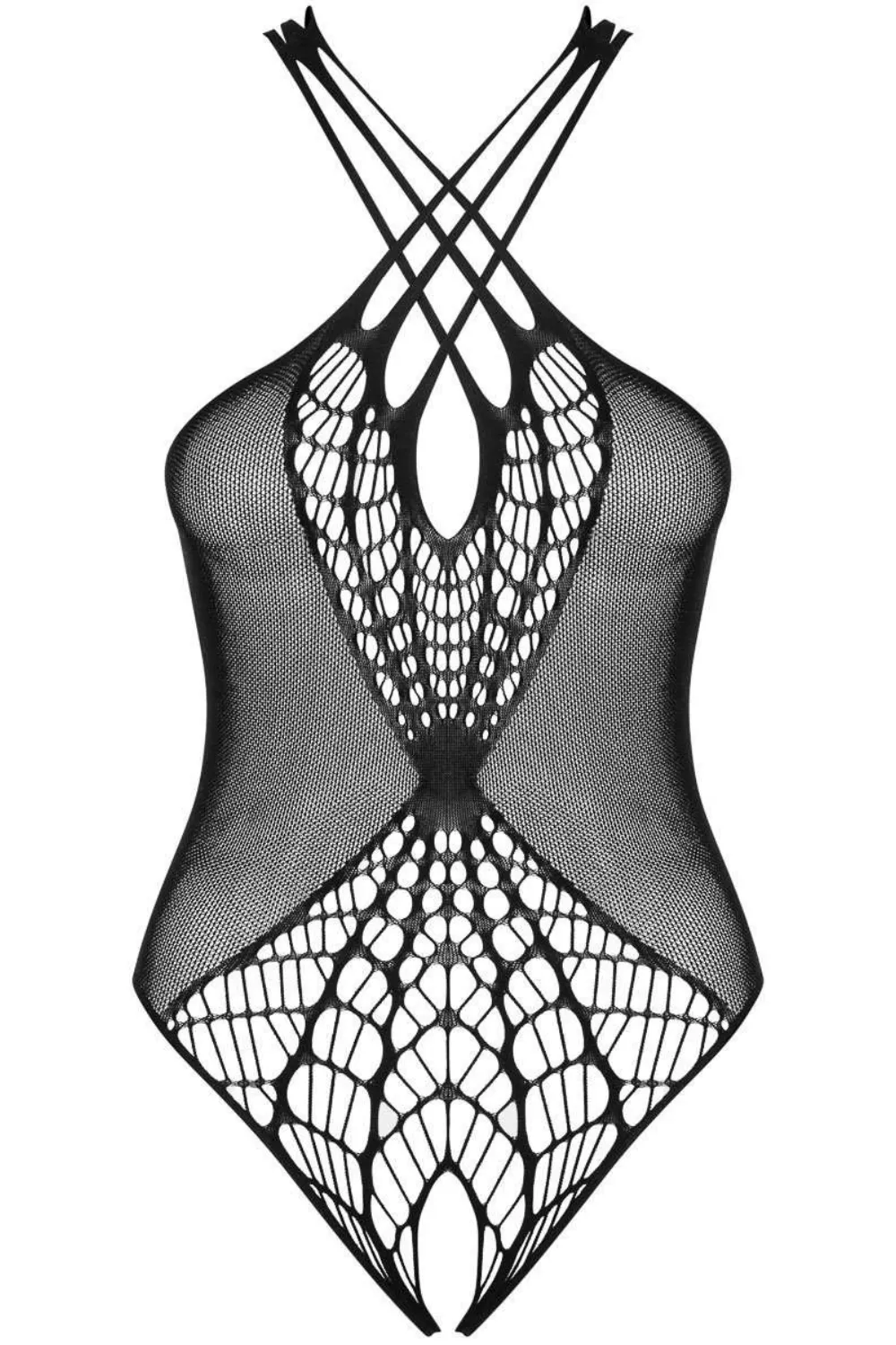 B118 Crotchless Teddy