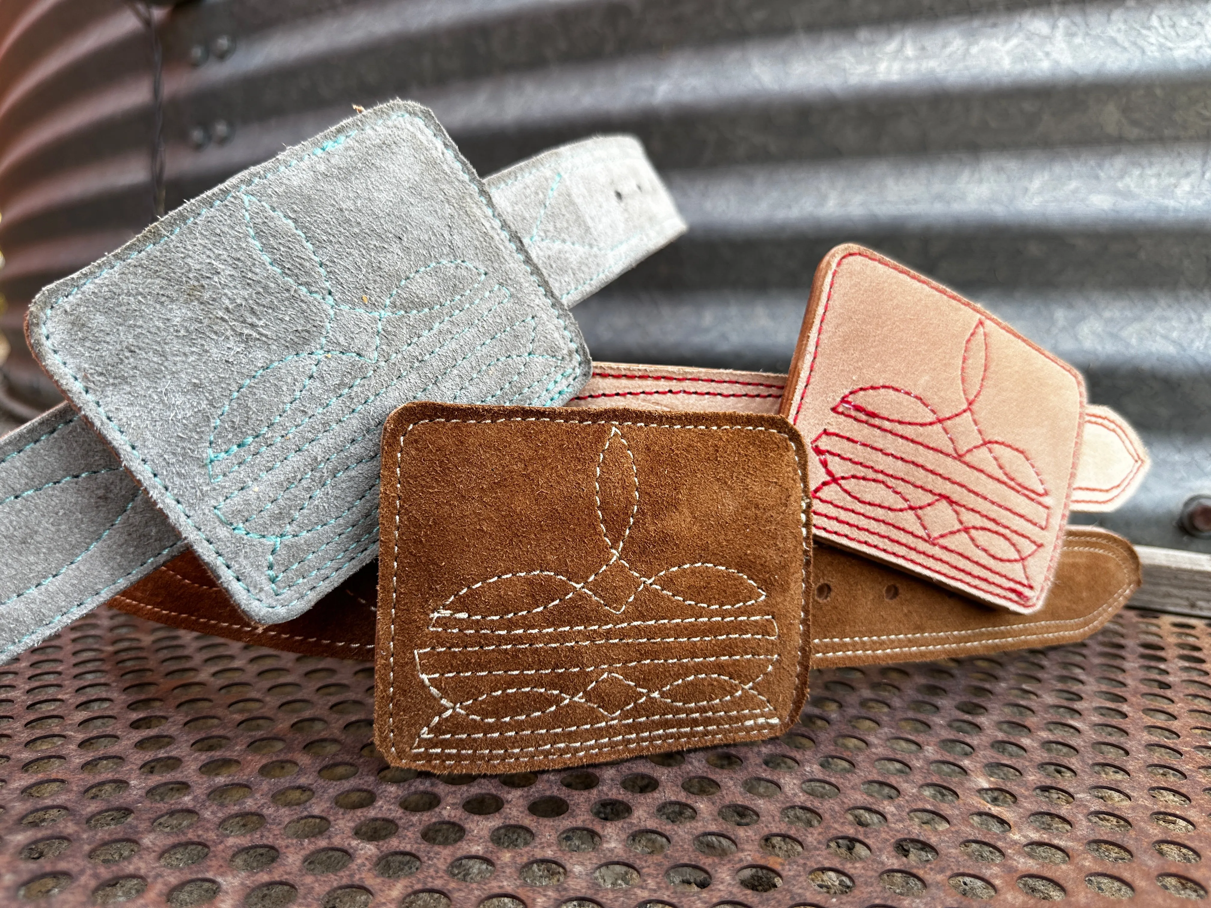 Build Your Own Boot Stitch Belt Pink