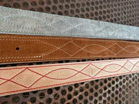 Build Your Own Boot Stitch Belt Pink
