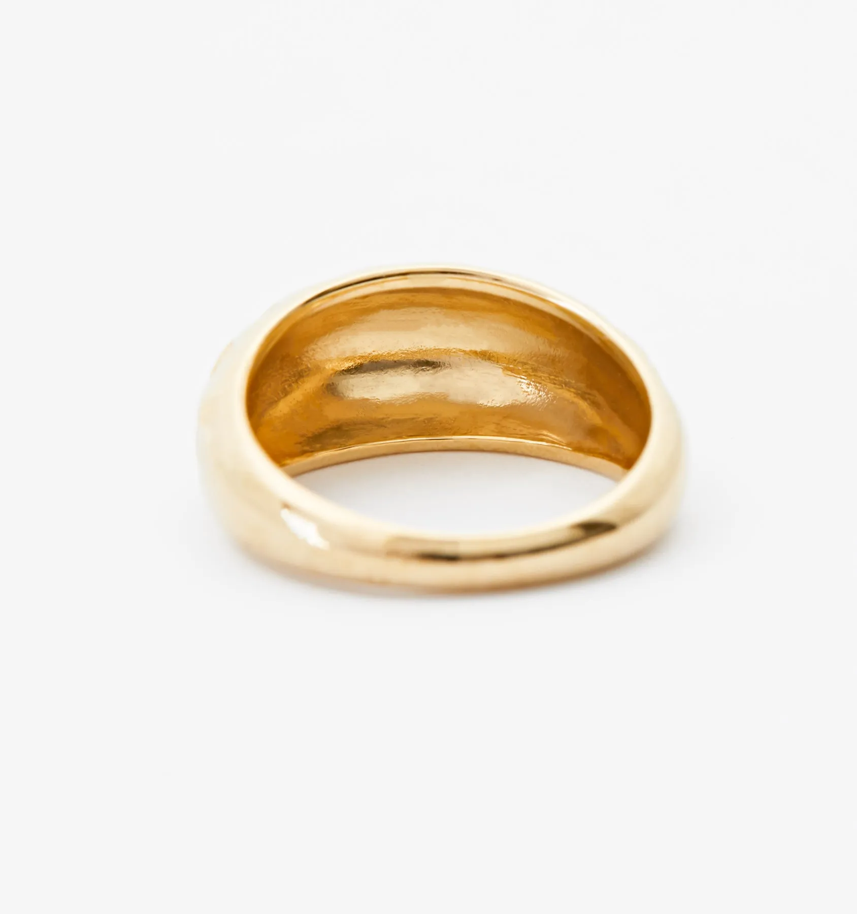 Checker Ring - Black And White