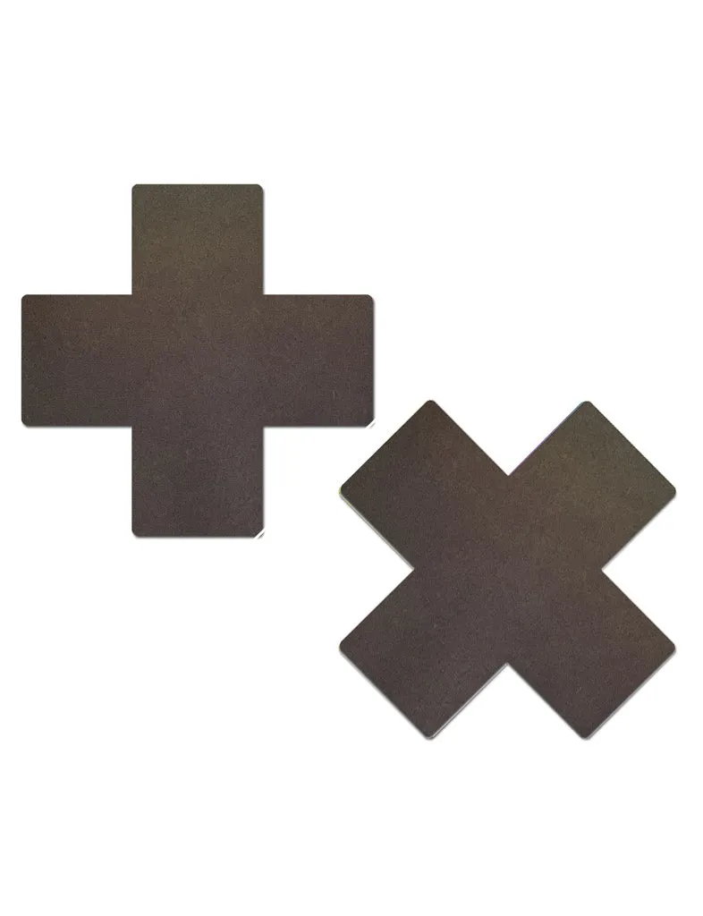 CROSS NIPPLE PASTIES - REFLECTIVE