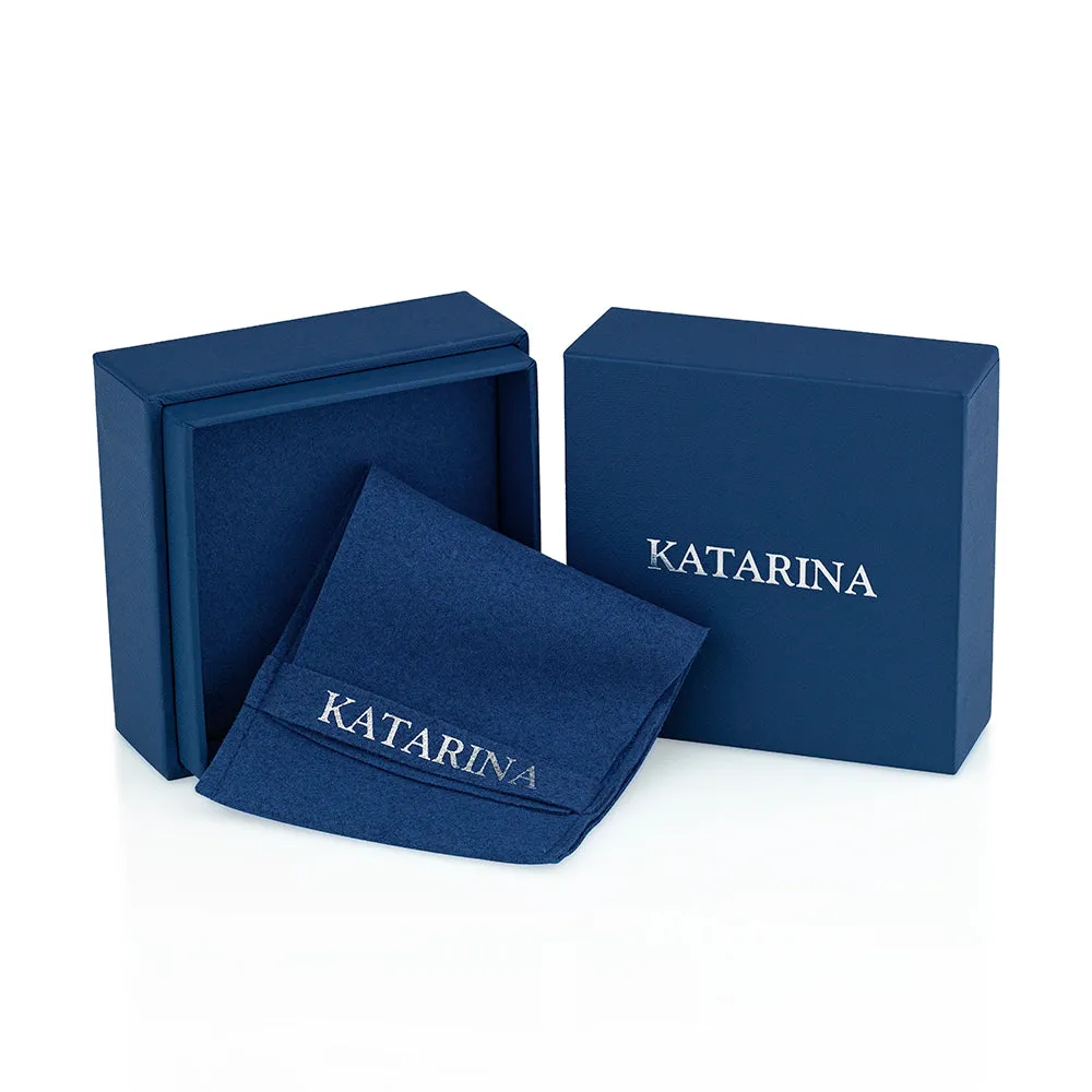 KATARINA Three Row Diamond Anniversary Band (1 cttw)
