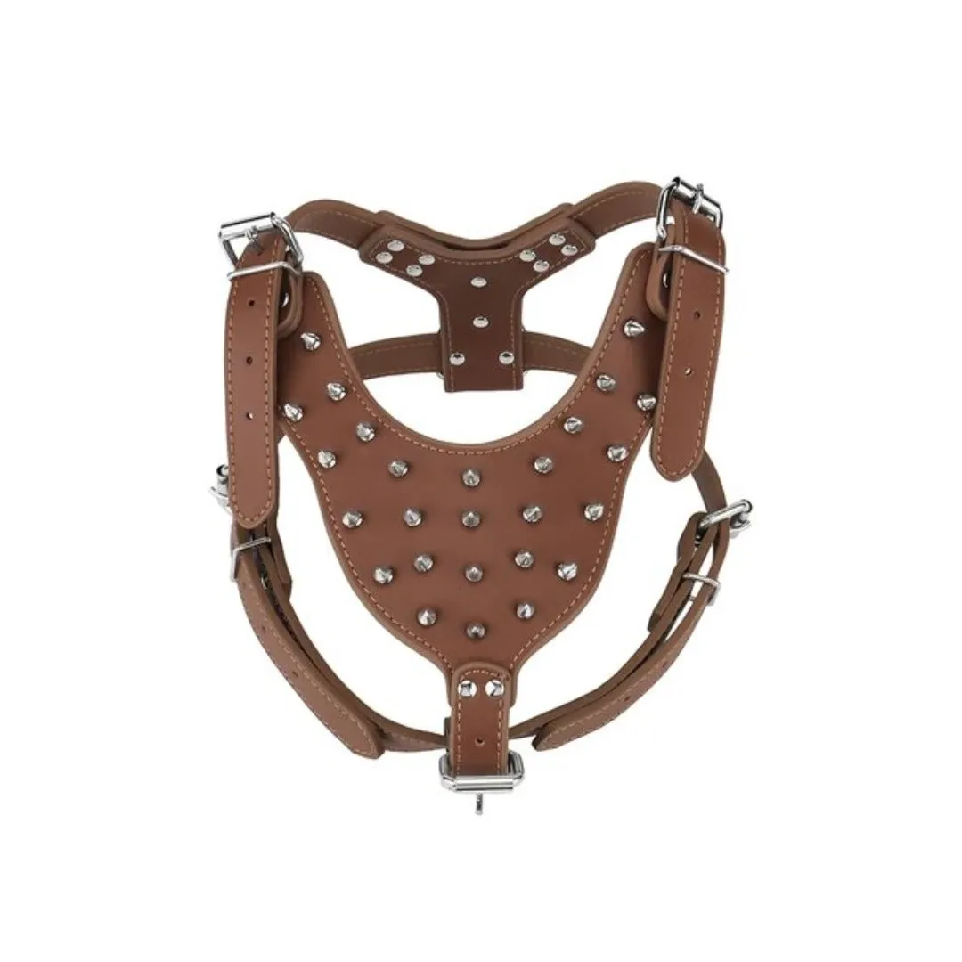 PetAffairs Spiked Elegance Dog Harness