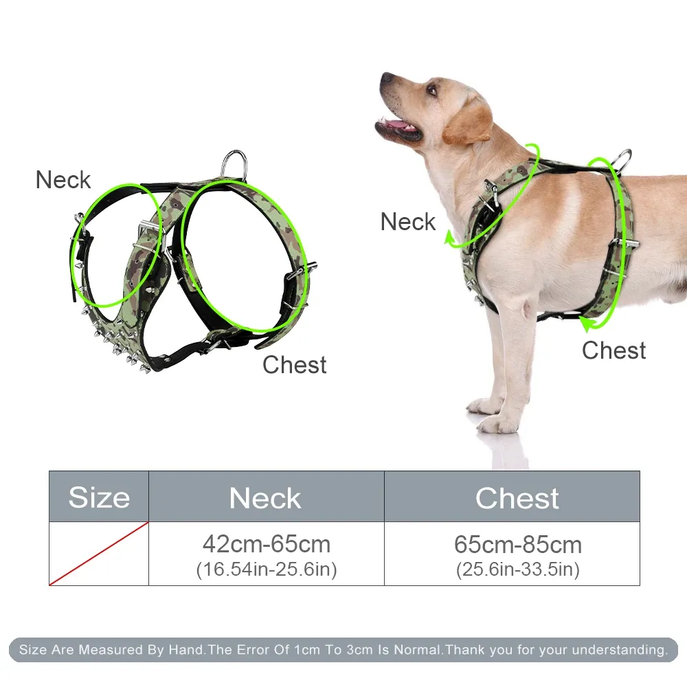 PetAffairs Spiked Elegance Dog Harness