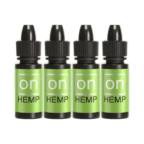 Sensuva Pack Of 4 On Hemp Arousal