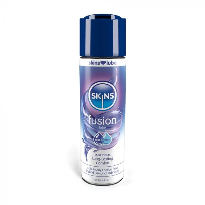 Skins Fusion Hybrid Silicone & Water Based Lubricant - 4.4 oz