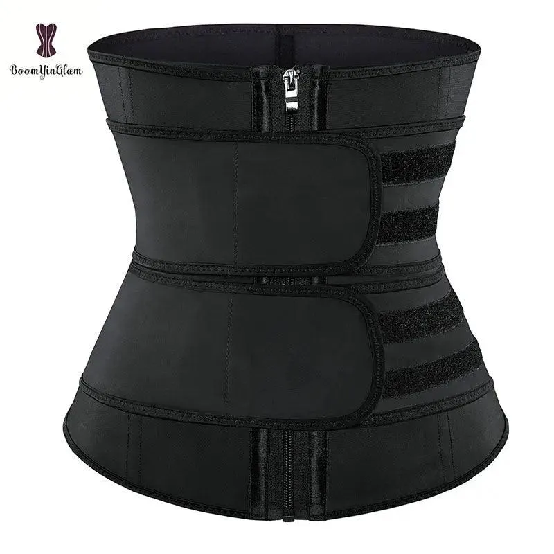 Zipper Sweat Tummy Belts