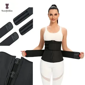 Zipper Sweat Tummy Belts