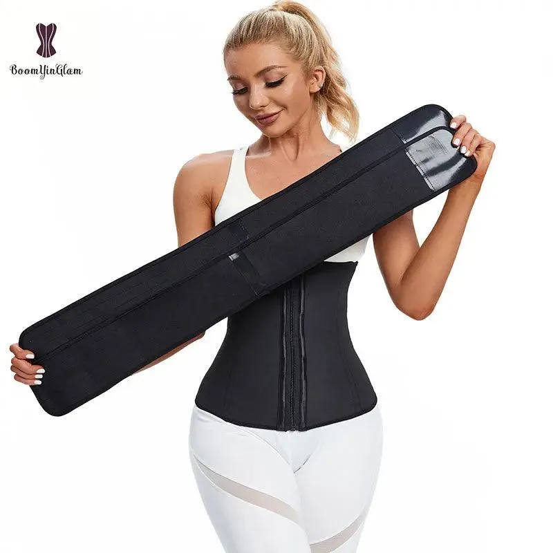 Zipper Sweat Tummy Belts
